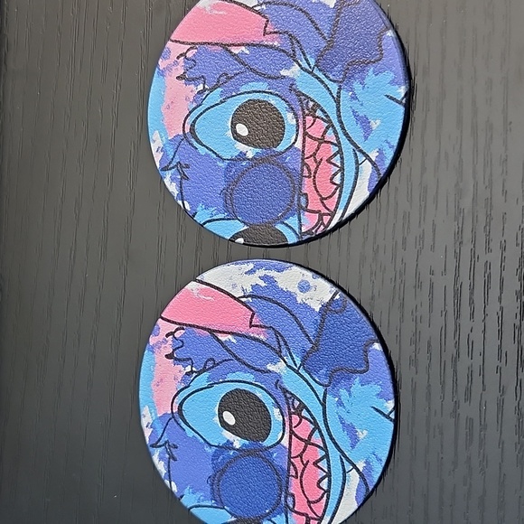 Disney Stitch Car Coasters - Picture 2 of 5